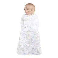 👶 halo swaddlesure adjustable swaddling pouch, tog 1.0, gray tune up, small size, 3-6 months logo