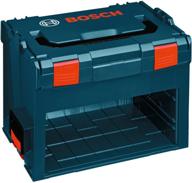 🔹 bosch l-boxx-3d storage box in blue: removable drawer space for efficient organization logo