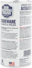 img 1 attached to 🍳 Bar Keepers Friend Cookware Cleanser & Polish - 12-Ounces, 1 Unit