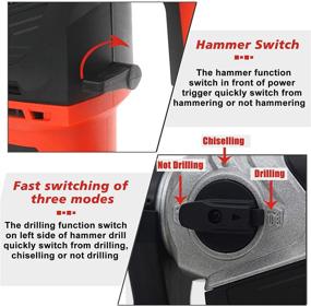 img 1 attached to 🔨 AOBEN SDS Plus Vibration Demolition Concrete Including: Effortless Concrete Breaker for Superior Performance