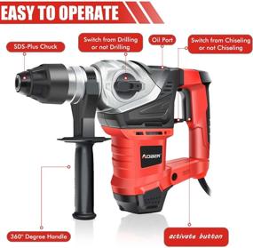 img 3 attached to 🔨 AOBEN SDS Plus Vibration Demolition Concrete Including: Effortless Concrete Breaker for Superior Performance