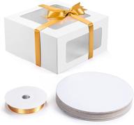 🎂 convenient cake boxes set: lebon for stylish storage and transport логотип