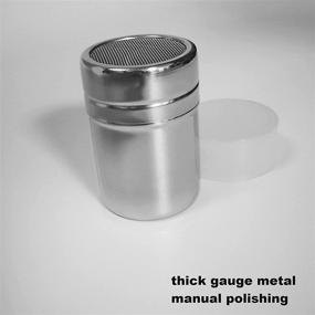 img 2 attached to High-Quality Stainless Steel Cinnamon Powdered Cornstarch Dispenser