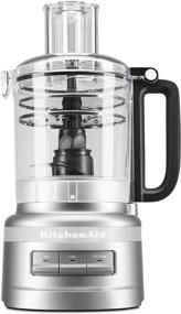 img 3 attached to 🍽️ Эффективная обработка пищи с помощью кухонного комбайна KitchenAid KFP0918CU Easy Store, 9 чашек, серебристый контур.