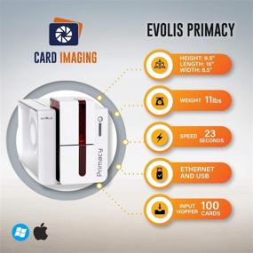 img 2 attached to Evolis Primacy: Complete ID Card Printing Solution with Software Bundle (PM1H0000RS)