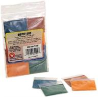 🎨 hygloss products dippity dye powder for paper - arts, crafts & diy projects - washable, non-toxic & safe for children - assorted pack of 8 packets, 2 each color logo