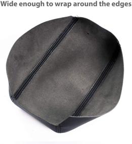 img 2 attached to 🚗 Enhance Your Toyota Camry 2007-2011 with KBH Auto Center Console Armrest Cover: Vinyl Microfiber Leather Console Replacement in Sleek Black