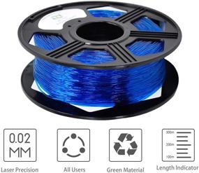 img 2 attached to 🔵 Flexible Blue Filament Tolerance by YOYI