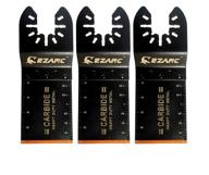 🪚 ezarc carbide saw blades | oscillating multitool blades for hard material/metal/nails/bolts/screws, 3-pack logo