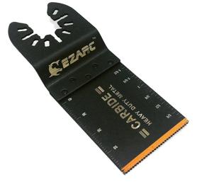 img 2 attached to 🪚 EZARC Carbide Saw Blades | Oscillating Multitool Blades for Hard Material/Metal/Nails/Bolts/Screws, 3-Pack