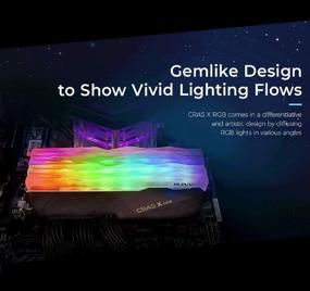 img 2 attached to 💪 High-Performance KLEVV CRAS X RGB 32GB (2 x 16GB) DDR4 Gaming UDIMM RAM Memory with SK Hynix Chips, 288 Pin, PC4-28800 3600MHz CL18- Ideal for Desktops (Model: KD4AGU880-36A180X)