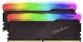 img 4 attached to 💪 High-Performance KLEVV CRAS X RGB 32GB (2 x 16GB) DDR4 Gaming UDIMM RAM Memory with SK Hynix Chips, 288 Pin, PC4-28800 3600MHz CL18- Ideal for Desktops (Model: KD4AGU880-36A180X)