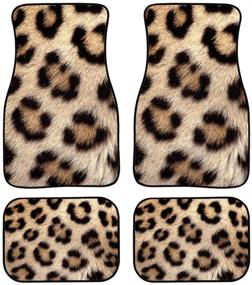 img 4 attached to UNICEU Leopard Animal Fashion Cheetah