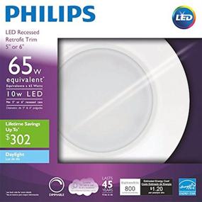 img 2 attached to 💡 Discover the Philips 801274 Equivalent LED Downlight: The Ultimate Lighting Solution