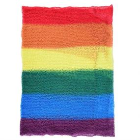 img 4 attached to 🌈 Rainbow Infant Photography Blanket: Ultimate Baby Swaddling Blanket & Prop for Stunning Newborn Photoshoots (1#)