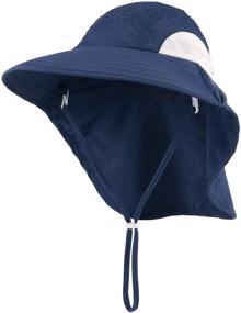 img 4 attached to 🎣 Premium Fishing Hats and Caps for Boys - Connectyle Kids' Large Sun Protection Accessories