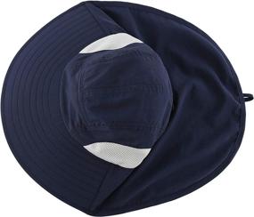 img 3 attached to 🎣 Premium Fishing Hats and Caps for Boys - Connectyle Kids' Large Sun Protection Accessories