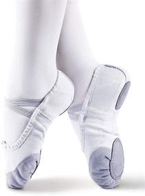 img 3 attached to 🩰 Soft Split Sole Daydance Ballet Slippers - Dance Shoes for Toddler, Kids, Boys, Girls & Adults