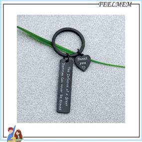 img 1 attached to 🍏 Dietitian Gift Keychain FEELMEM – Nutrionist Appreciation Gift for Dietitians