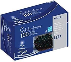 img 4 attached to 🎉 4' x 6' Celebrations Multi-Color LED Net Lights for Indoor/Outdoor Use, 100 Lights