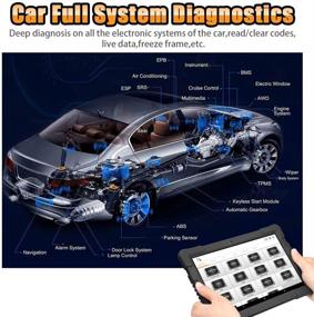 img 3 attached to Humzor NexzDAS Pro OBDII Scan Tool with Bluetooth Tablet - All System Diagnostic Scanner, Including 10 Special Functions, IMMO, ABS, EPB, SAS, DPF, Oil Reset & 3-Year Free Update