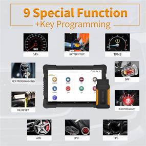 img 1 attached to Humzor NexzDAS Pro OBDII Scan Tool with Bluetooth Tablet - All System Diagnostic Scanner, Including 10 Special Functions, IMMO, ABS, EPB, SAS, DPF, Oil Reset & 3-Year Free Update