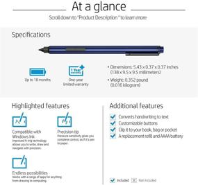 img 1 attached to 🖊️ Microsoft Surface Go 2 Pen -10.5” Touchscreen (8GB RAM, 128GB) Latest Model, Compatible with Microsoft Surface Laptop Touchscreen Laptop (Blue)