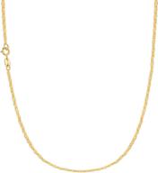 ritastephens 10k solid yellow gold mariner link jewelry (bracelet, anklet, or necklace) logo