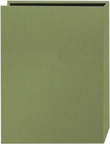 img 2 attached to 📷 Pioneer Photo DA-57CBF/SG: 24-Pocket Frame Cover Album for 5x7 Prints in Sage Green Fabric