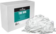 🔥 provantage box of white rags: excellent value & performance for versatile use logo