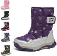 great flyor waterproof resistant weather boys' shoes in outdoor 标志