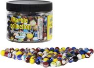 streamline your space: marbles assorted colors marble storage solution logo