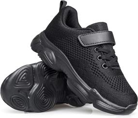 img 4 attached to 👟 Comfortable & Stylish MURDESOT Kids Shoes for Active Boys & Girls