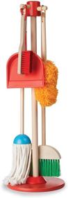 img 4 attached to Melissa &amp; Doug Let's Play House: Dusting, Sweeping, Mopping! 6 Piece Pretend Play Set