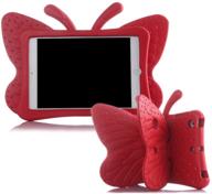 🦋 er chen kids lightweight cute butterfly design shockproof eva foam series case for ipad 2/3/4 (red) - improved seo logo