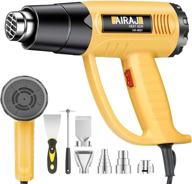 🔥 powerful 2000w heat gun kit with variable temperature control - ideal for shrink wrapping, paint removal, bolt stripping, and more! logo