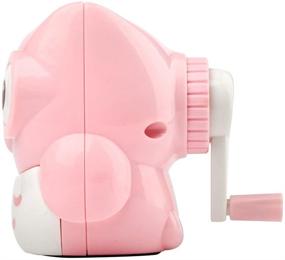 img 1 attached to 🦉 StudentsZone Cute Pencil Sharpeners: Kawaii Owl-Pink Manual Sharpeners for Kids, Artists & Colored Pencils