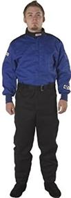 img 2 attached to 🔵 G-Force GF 4125MEDBU 125 Blue Medium Racing Suit - Single Layer