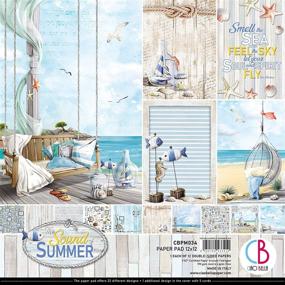 img 3 attached to 📃 CIAO BELLA PAPER Sum Pap PCK 12X12 12PK: Sound Of Summer - 12 Designs/1 Each, Size: One Size