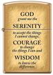 grant serenity prayer zippo lighter logo