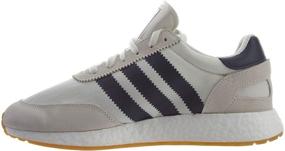 img 2 attached to 🔵 White Collegiate Navy Gum Casual Sneakers by Adidas Originals
