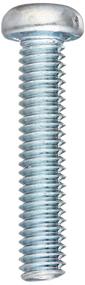 img 1 attached to Machine Plated Phillips M4 0 7 Threaded Fasteners