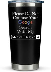 img 4 attached to Medical Degree Coffee Tumbler Mug - 20oz - Perfect Gift Idea for Doctors, Men, Women, MD, Retirement, Birthday, Male, Medical School Graduation, Dr - Google Search