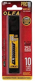 img 1 attached to Enhanced Black Snap-Off Heavy-Duty Blade by OLFA for UltraSharp Results