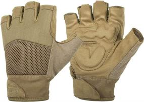 img 1 attached to Helikon Tex Finger Gloves Coyote Regular