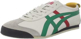 img 4 attached to 🐯 Yellow Onitsuka Tiger Mexico Men's Shoes - Unisex Design