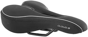 img 2 attached to 🚴 Sunlite Cloud-9 Black Sport Select Men's Non-suspension Bicycle Saddle