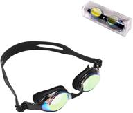 goggles leaking anti fog protection swiming logo