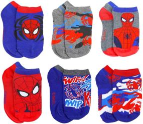 img 4 attached to Marvel Spider Man Athletic 6 Pack Little Boys' Clothing