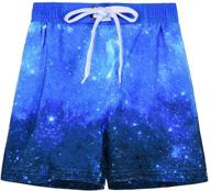 nonwe shorts drawsting printed pattern boys' clothing for swim logo